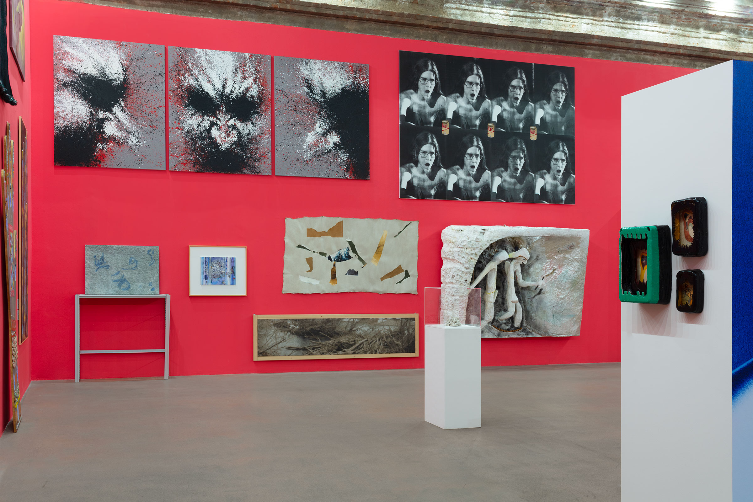 u0022Sensing Painting. Opere dalla Collezione du0027arte della Fondazione CRC / Sensing Painting. Works from the Collection of Fondazione CRCu0022, installation view